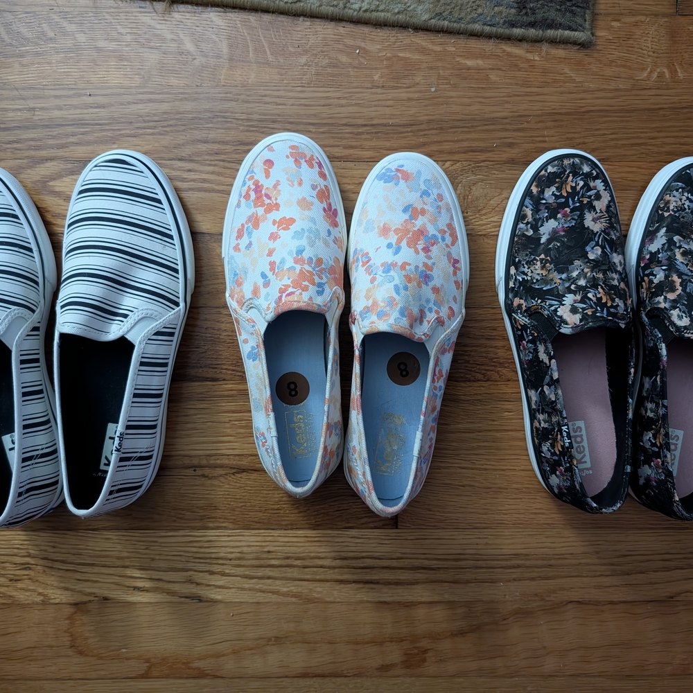 PRICE REDUCTION!! All Keds, New Without Tags, All Sz8